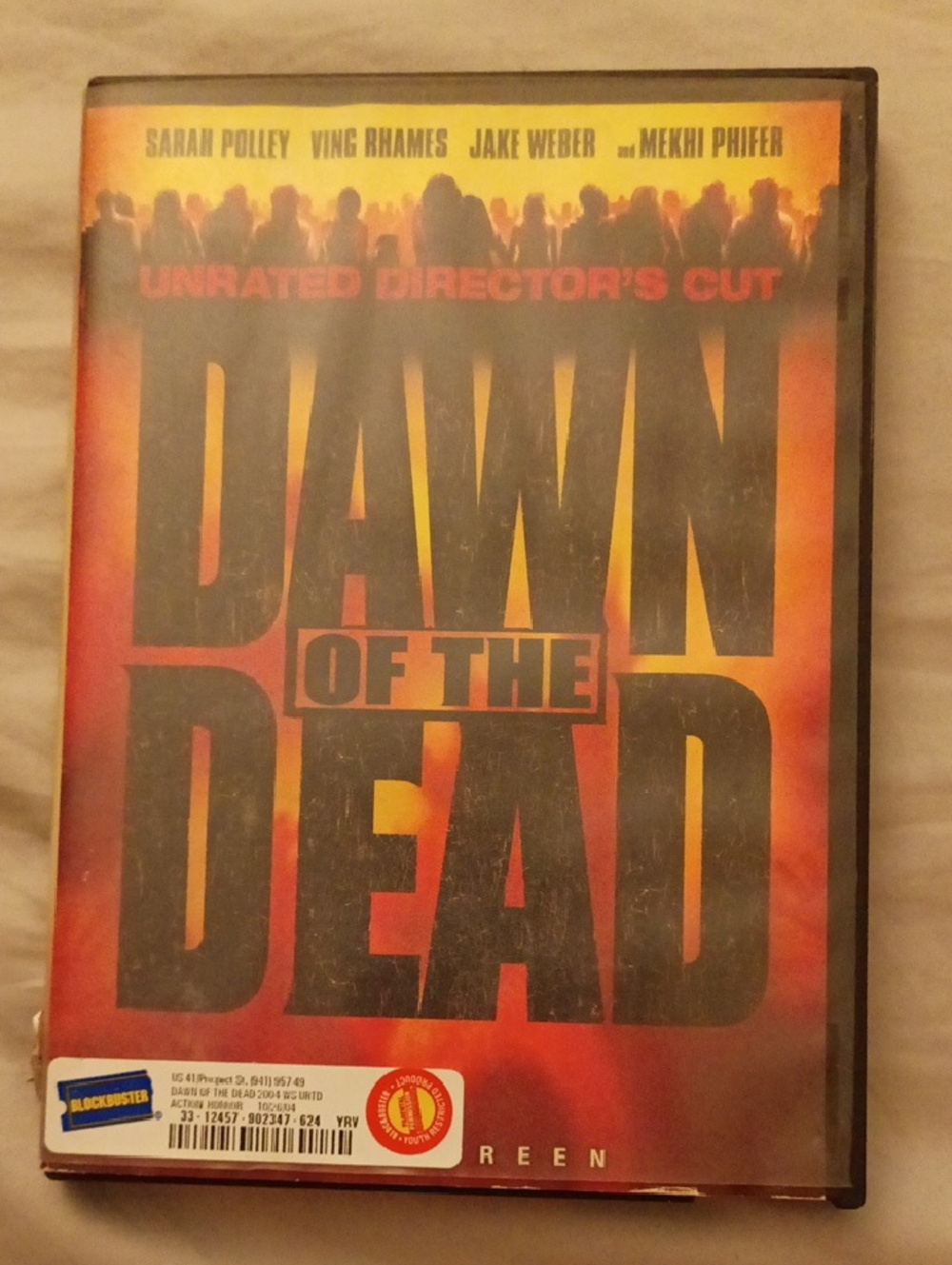 Dawn of the Dead Unrated Director's Cut DVD - Blockbuster DVD